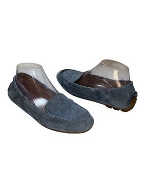 Taryn Rose Kristine Blue Suede Moccasins. Size US 7 B / EU 37.
